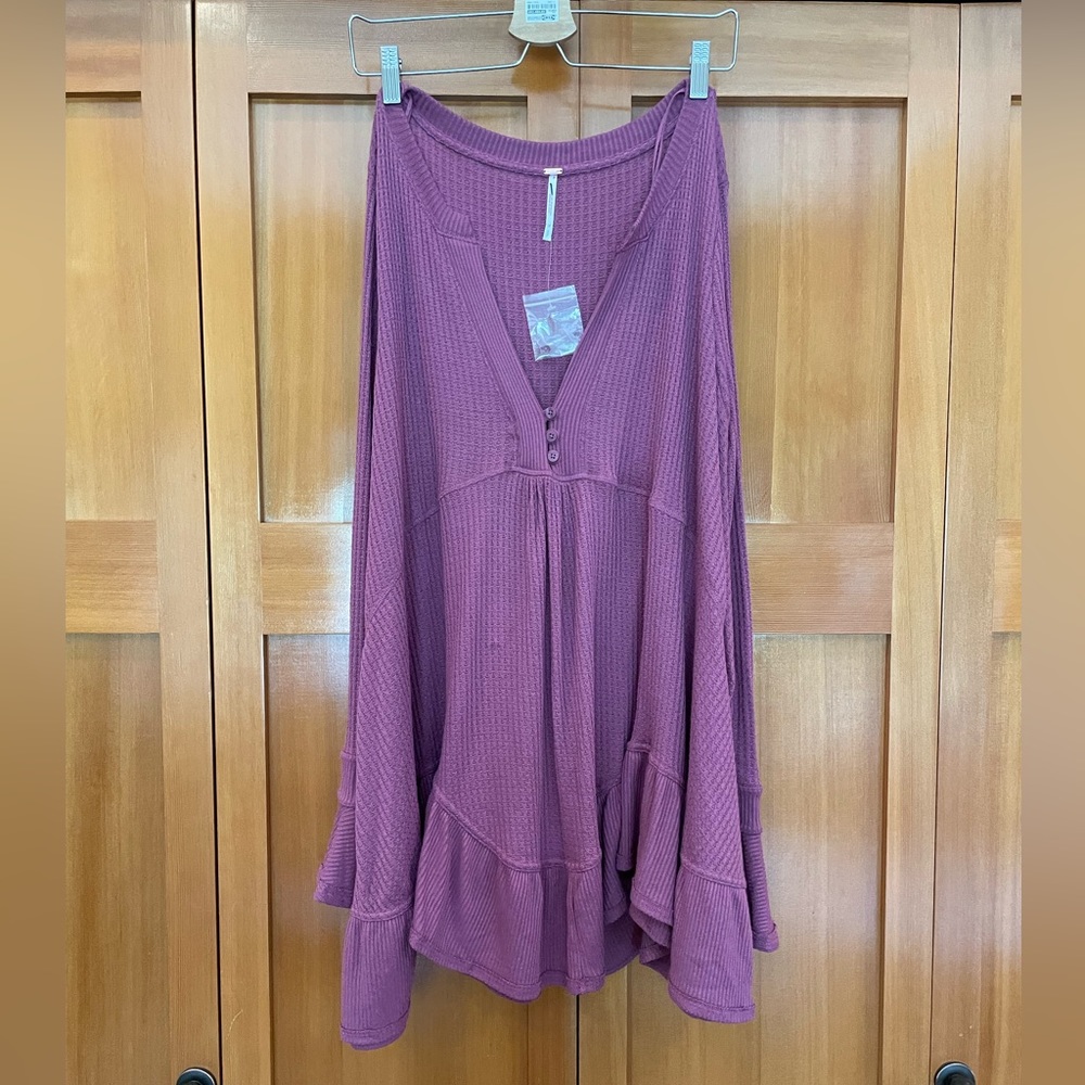 free people olivia henley tunic dress/top size small